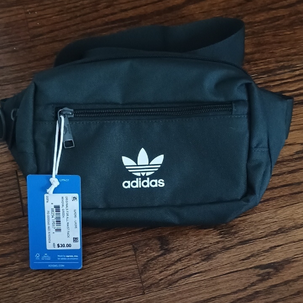 Adidas Classic Black Belt Bag